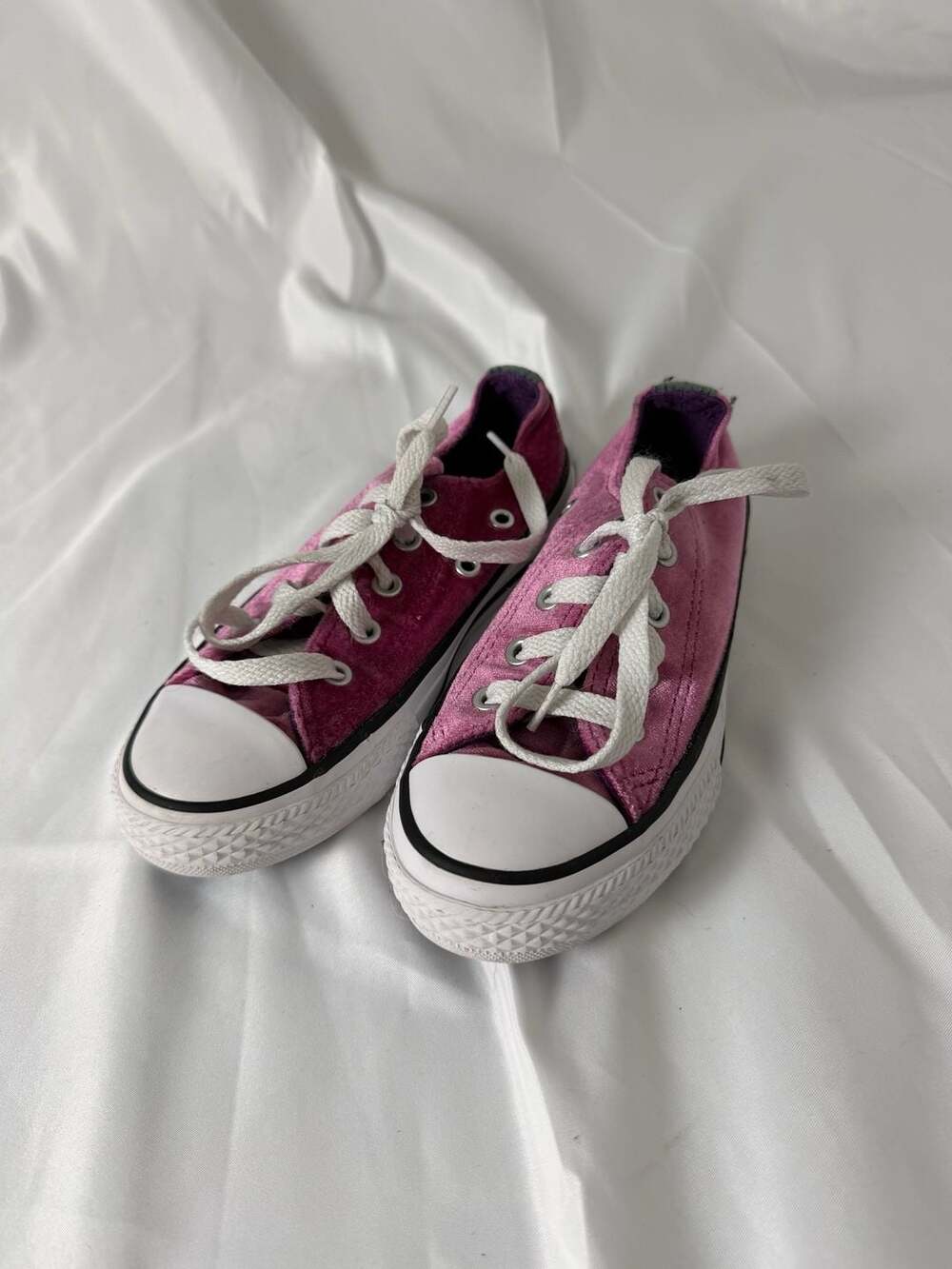 Converse Chuck Taylor All Star Velvet Low Top Sneakers 658198F kids